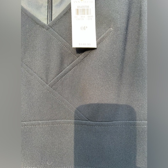 Ann Taylor Petite Sleeve Black Dress NWT - Picture 10 of 12